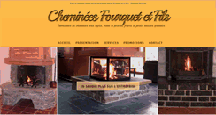 Desktop Screenshot of cheminee-fourquet.com